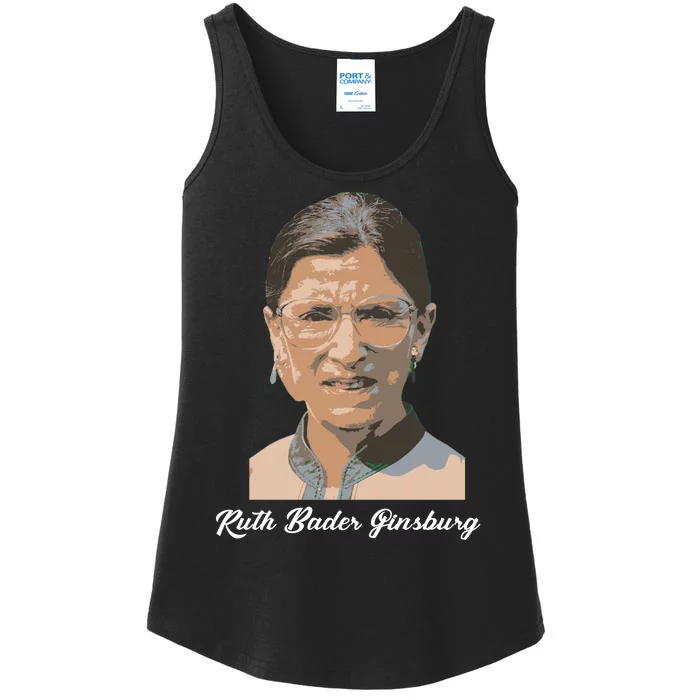 RIP Ruth Bader Ginsberg Ladies Essential Tank