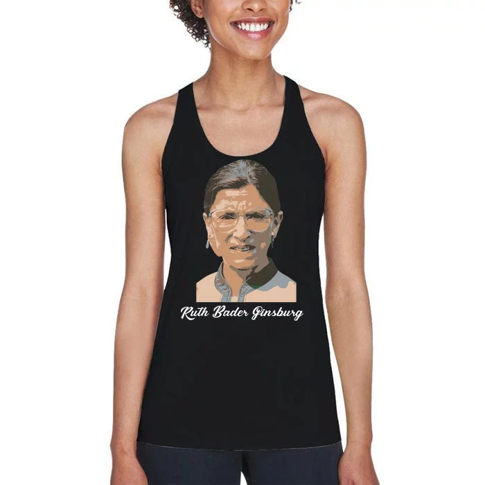 RIP Ruth Bader Ginsberg Women's Racerback Tank