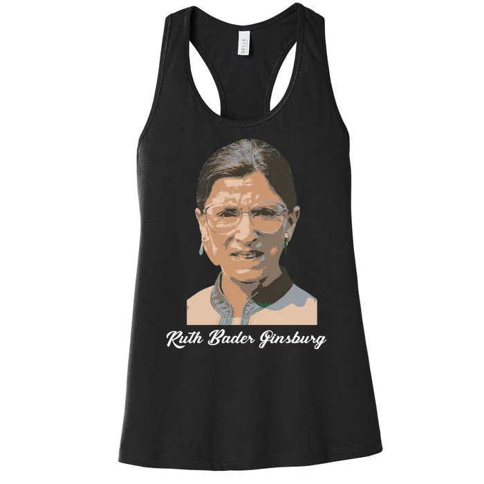 RIP Ruth Bader Ginsberg Women's Racerback Tank