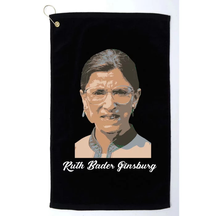 RIP Ruth Bader Ginsberg Platinum Collection Golf Towel