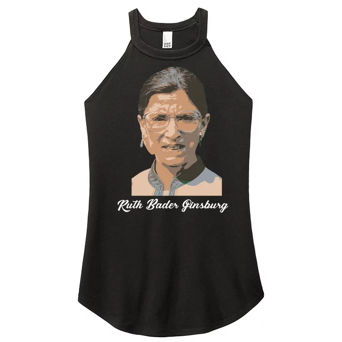 RIP Ruth Bader Ginsberg Women’s Perfect Tri Rocker Tank