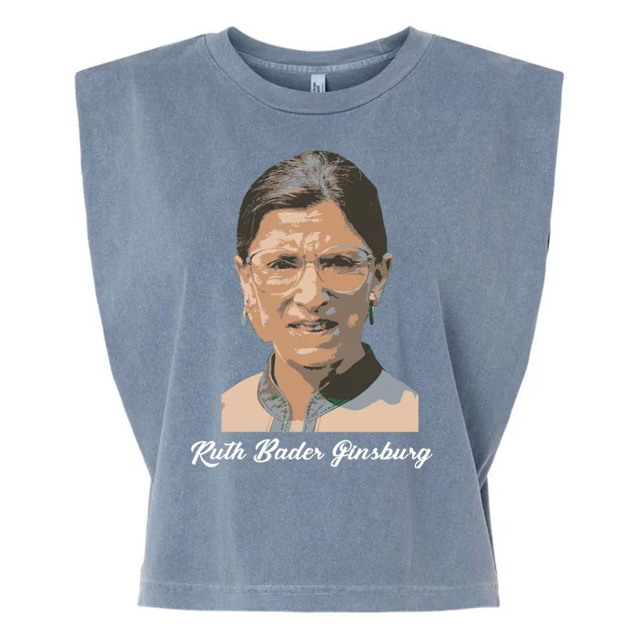 RIP Ruth Bader Ginsberg Garment-Dyed Women's Muscle Tee