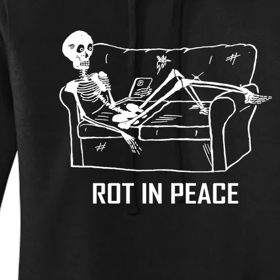 Rot In Peace Women's Pullover Hoodie