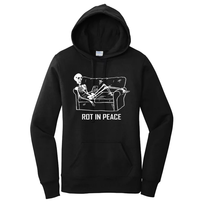 Rot In Peace Women's Pullover Hoodie