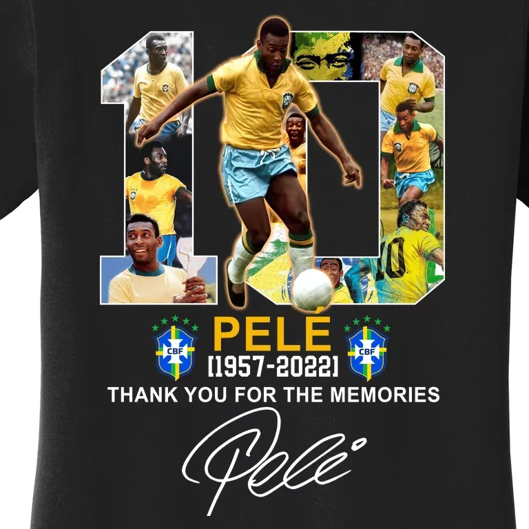 Rest In Peace Pele Brazil Soccer RIP Pele Women's T-Shirt