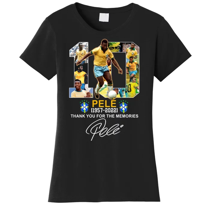 Rest In Peace Pele Brazil Soccer RIP Pele Women's T-Shirt