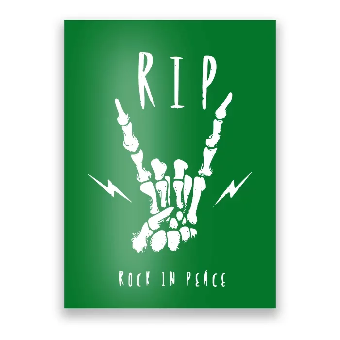 Rock In Peace Poster