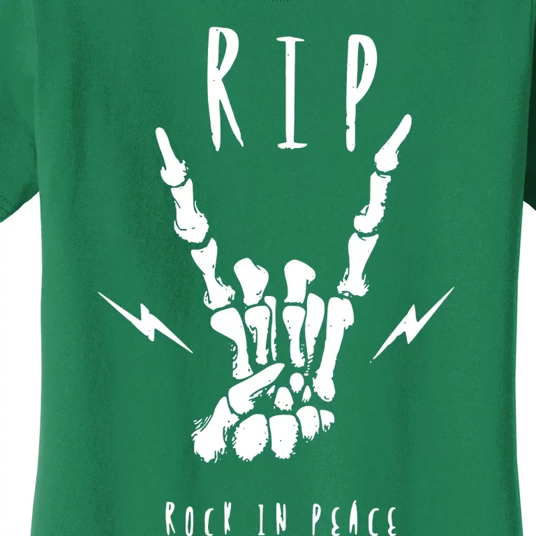 Rock In Peace Women's T-Shirt