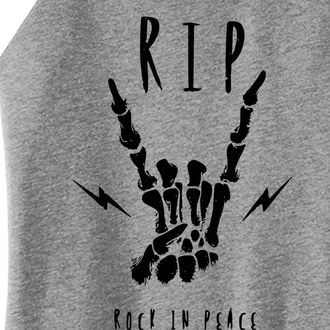 Rock In Peace Women’s Perfect Tri Rocker Tank