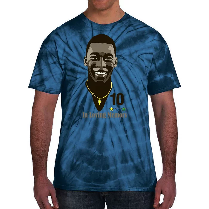 Rest In Peace Pele Brazil Football Soccer RIP Pele Tie-Dye T-Shirt