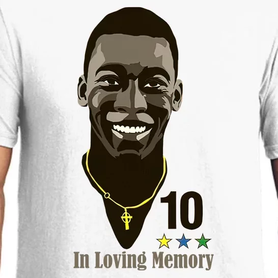 Rest In Peace Pele Brazil Football Soccer RIP Pele Pajama Set