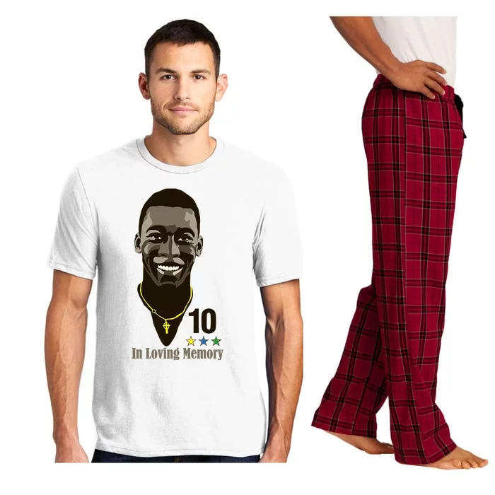 Rest In Peace Pele Brazil Football Soccer RIP Pele Pajama Set