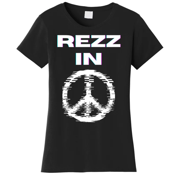 Rezz In Peace Hauntingly Beautiful Tribute To Rezz Women's T-Shirt