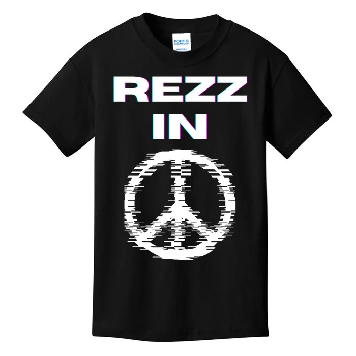 Rezz In Peace Hauntingly Beautiful Tribute To Rezz Kids T-Shirt