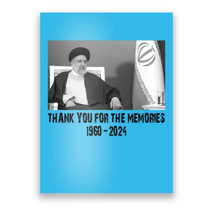 Rip Iran’S President Ebrahim Raisi Poster