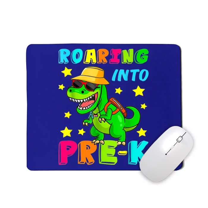 Roaring Into Preschool Dinosaur Back To School Cool Gift Mousepad