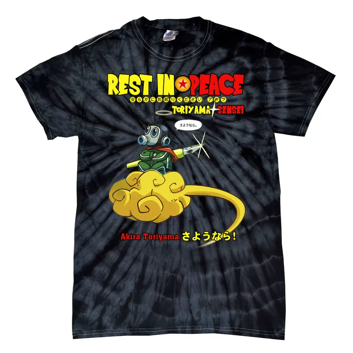 Rest In Peace Toriyama Sensei Tie-Dye T-Shirt