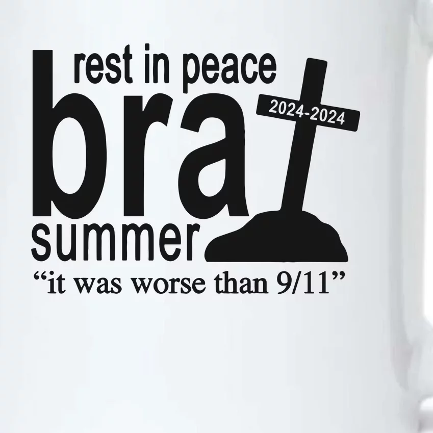 Rest In Peace Brat Summer Black Color Changing Mug