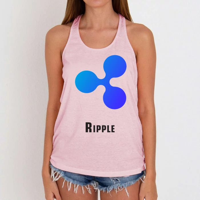 Ripple Classic Women's Knotted Racerback Tank