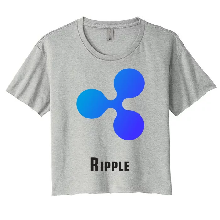 Ripple Classic Women's Crop Top Tee