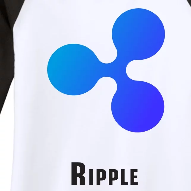 Ripple Classic Women's Tri-Blend 3/4-Sleeve Raglan Shirt