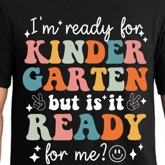 Retro I'm Ready For Kindergarten First Day of School Teacher Pajama Set