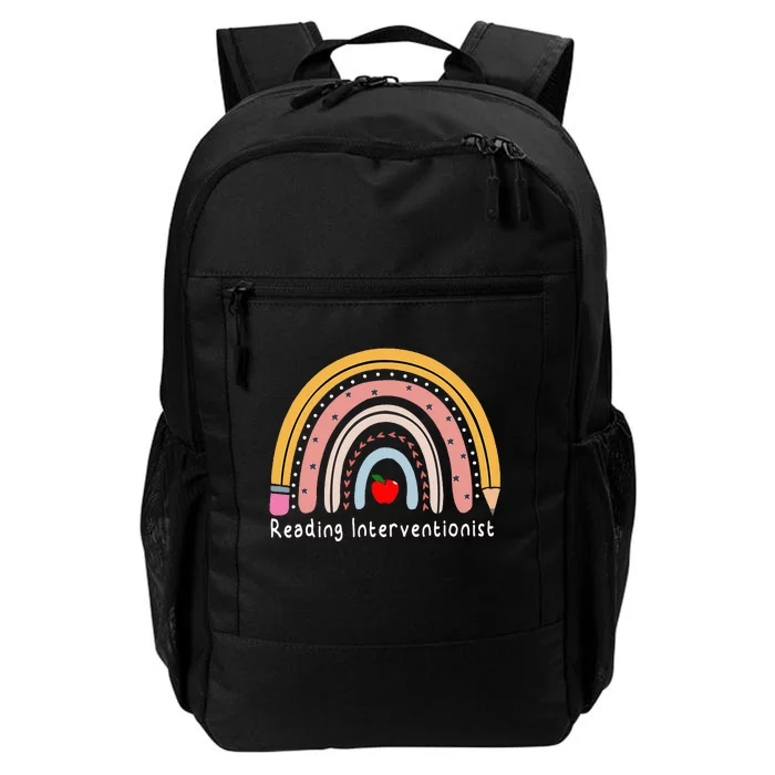 Reading Interventionist Reading Specialist Daily Commute Backpack