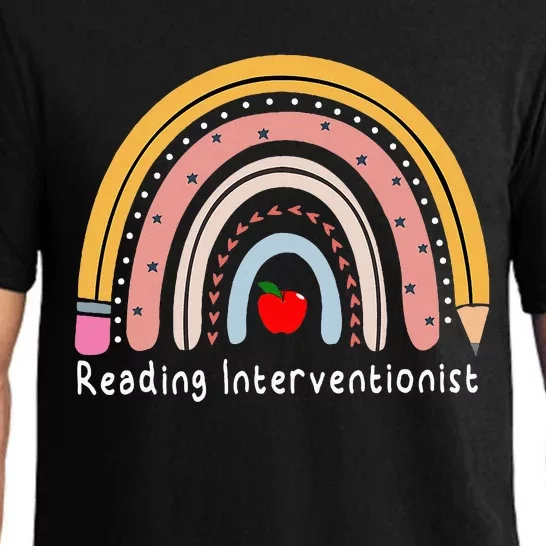 Reading Interventionist Reading Specialist Pajama Set