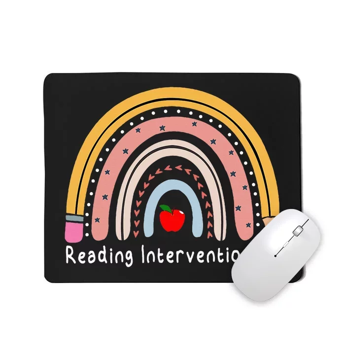 Reading Interventionist Reading Specialist Mousepad