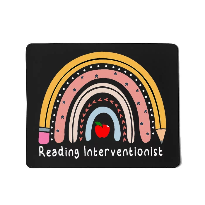 Reading Interventionist Reading Specialist Mousepad