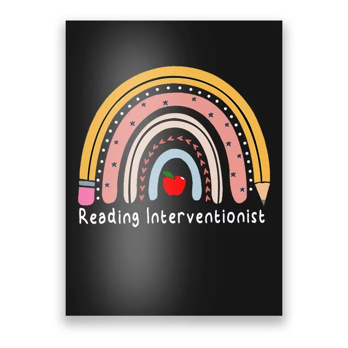 Reading Interventionist Reading Specialist Poster