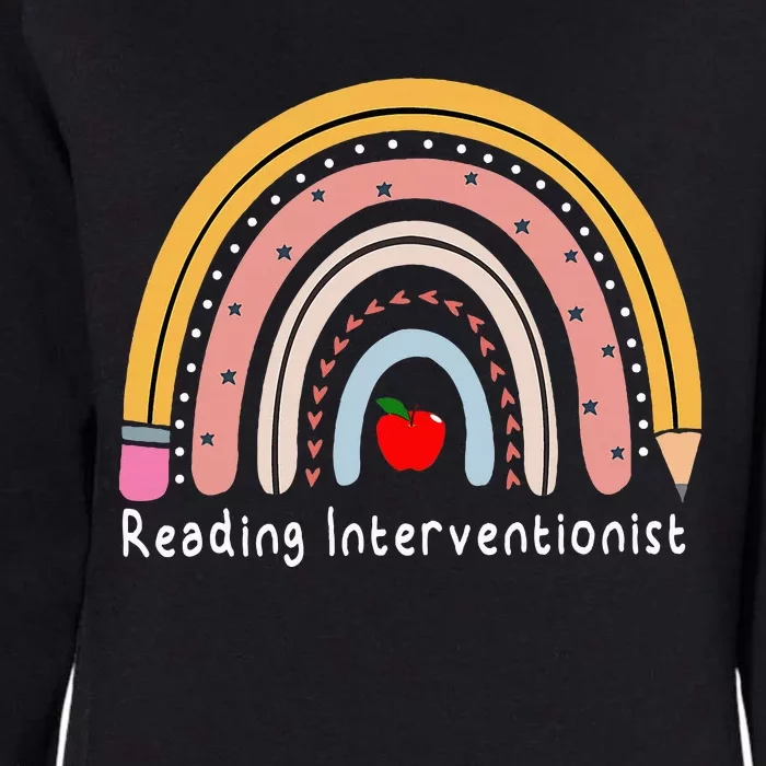 Reading Interventionist Reading Specialist Womens California Wash Sweatshirt