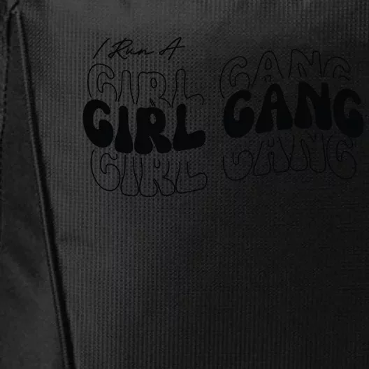 Retro I Run A Girl Gang City Backpack