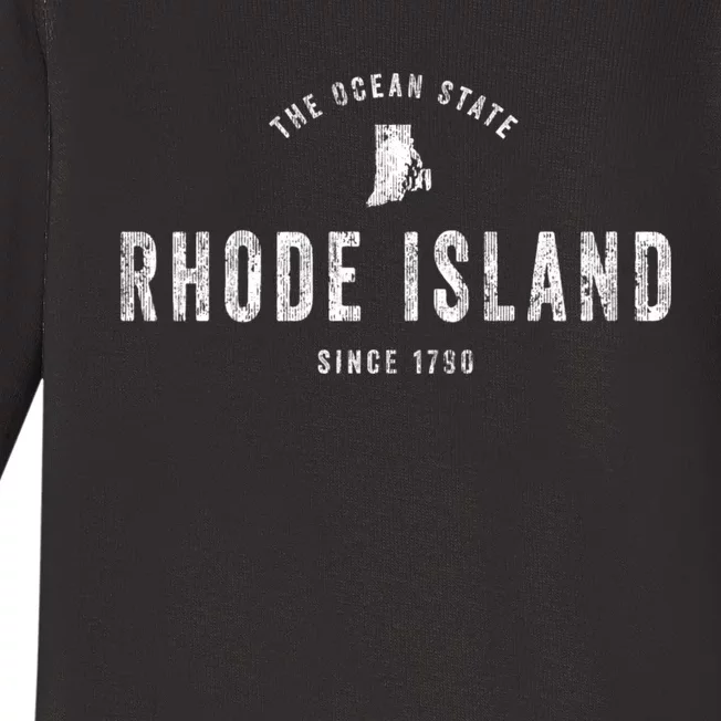 Rhode Island Baby Long Sleeve Bodysuit