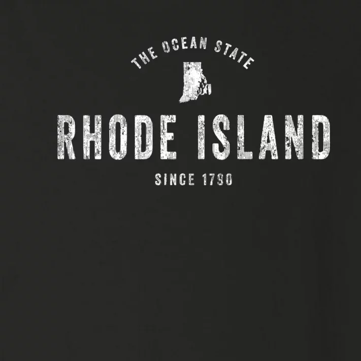 Rhode Island Toddler Long Sleeve Shirt