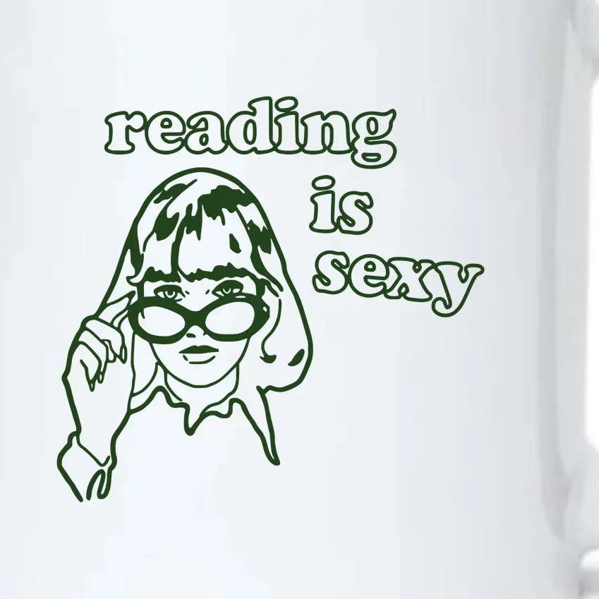 Reading Is Sexy Black Color Changing Mug