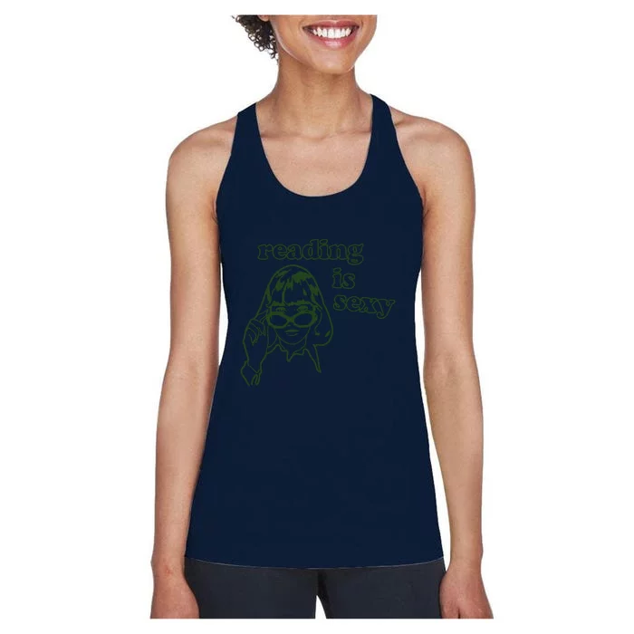 Reading Is Sexy Women's Racerback Tank