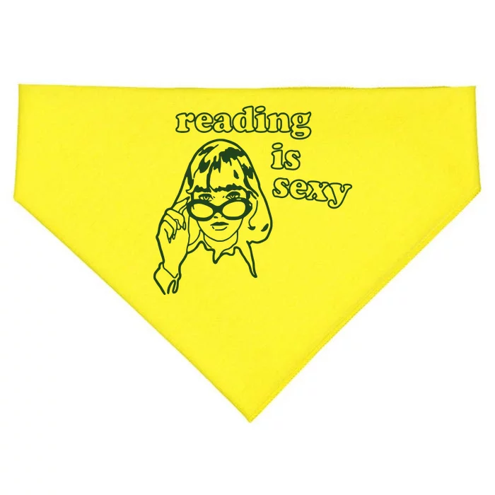 Reading Is Sexy USA-Made Doggie Bandana