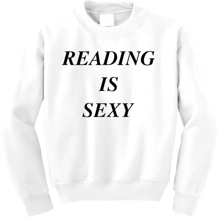 Reading Is Sexy Kids Sweatshirt