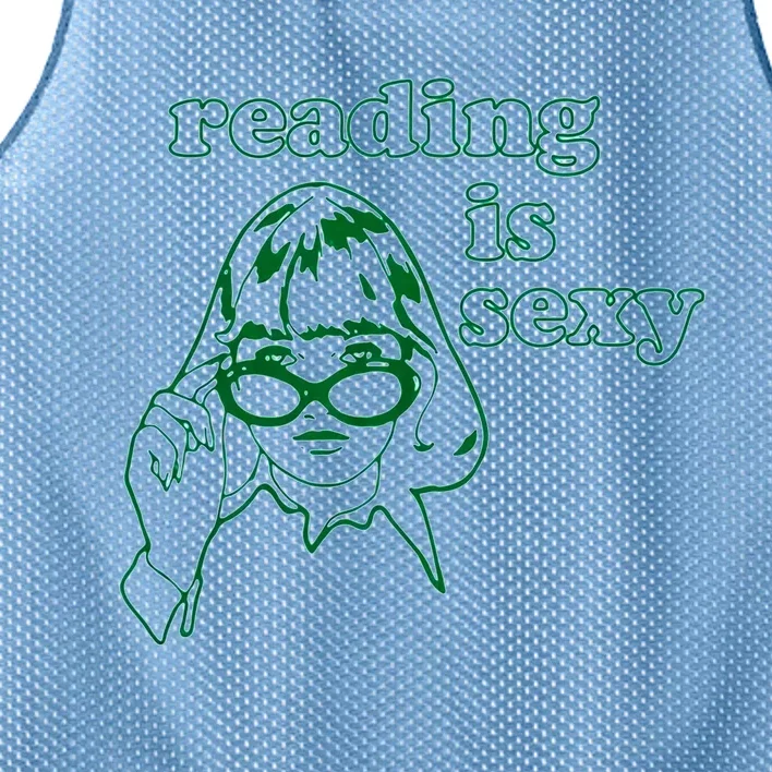 Reading Is Sexy Trending Tee Mesh Reversible Basketball Jersey Tank