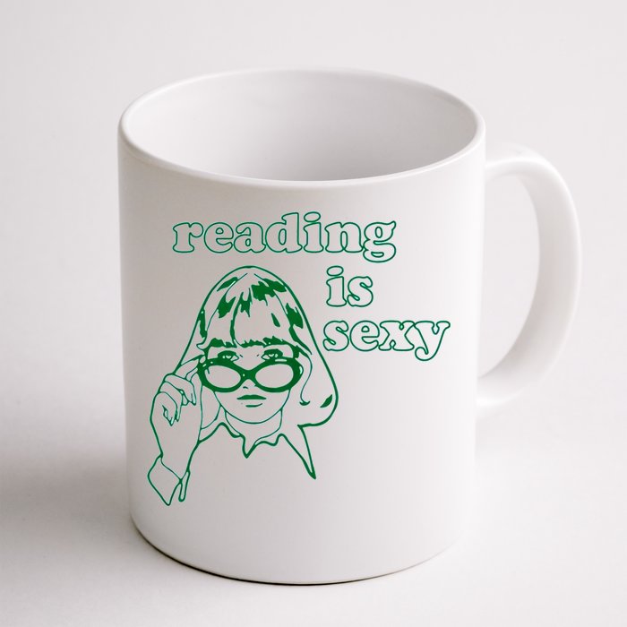 Reading Is Sexy Trending Tee Front & Back Coffee Mug