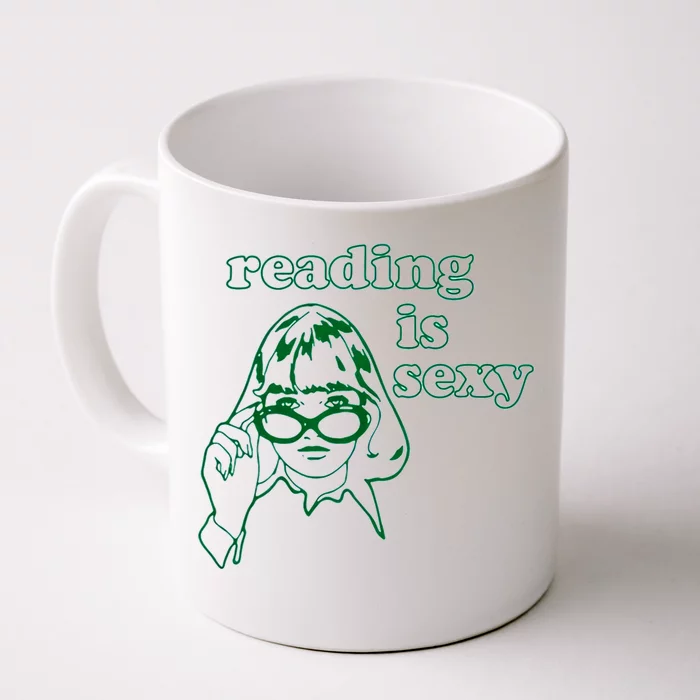 Reading Is Sexy Trending Tee Front & Back Coffee Mug