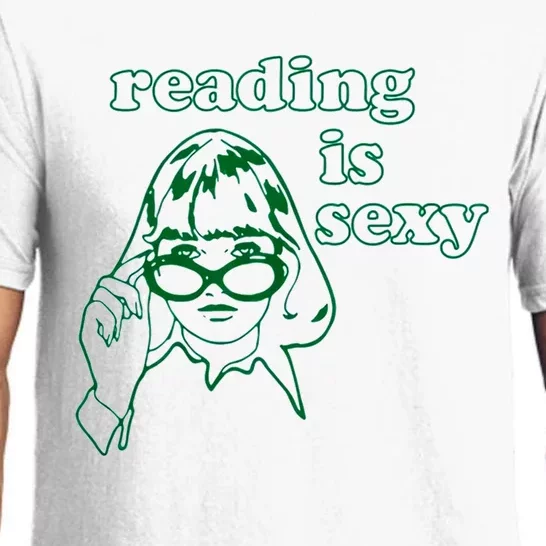 Reading Is Sexy Trending Tee Pajama Set