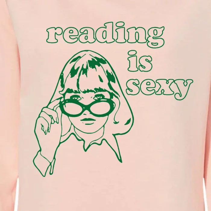 Reading Is Sexy Womens California Wash Sweatshirt