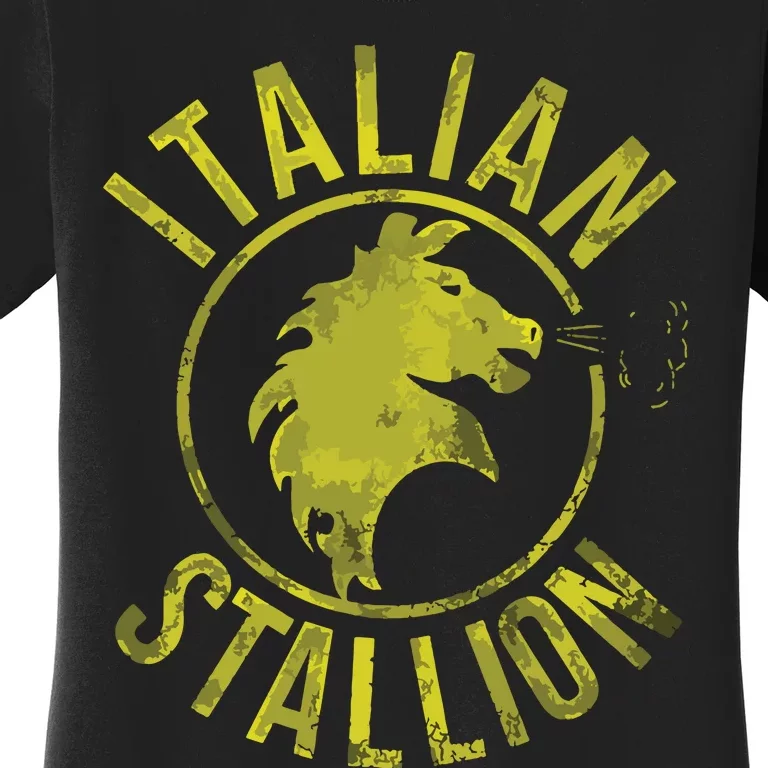 Rocky Italian Stallion Horse Women's T-Shirt