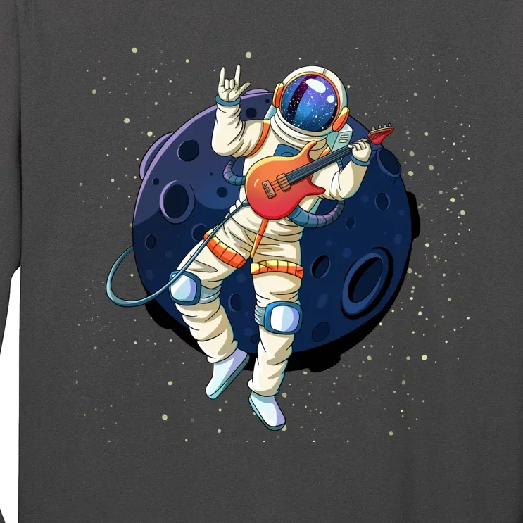 Rocking In Space Astronaut Rock Long Sleeve Shirt