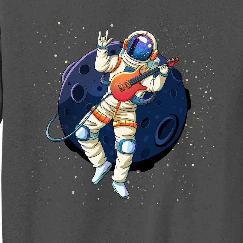 Rocking In Space Astronaut Rock Tall Sweatshirt