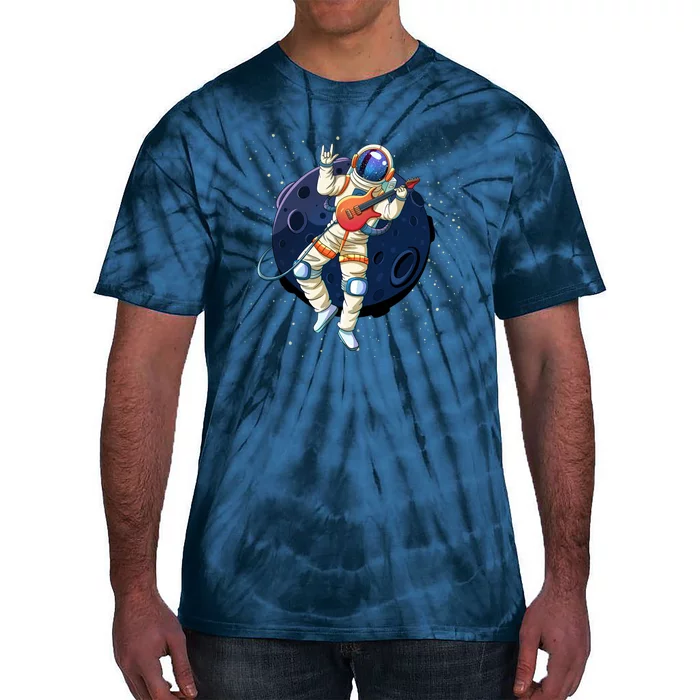 Rocking In Space Astronaut Rock Tie-Dye T-Shirt