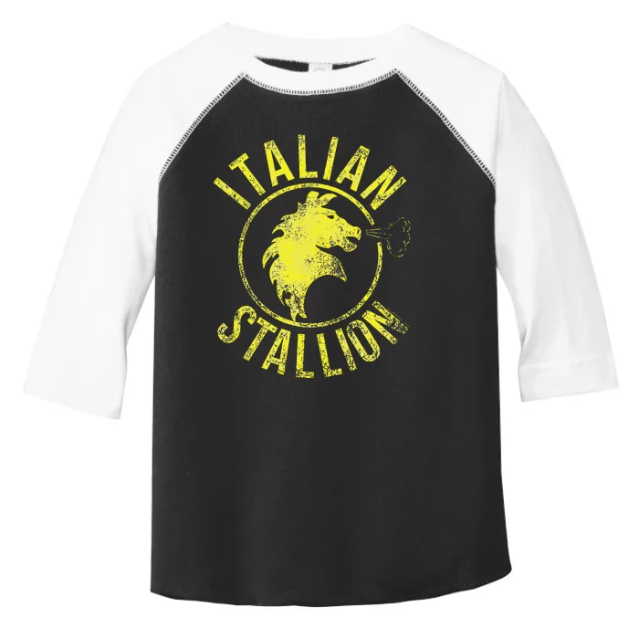 Rocky Italian Stallion Horse Toddler Fine Jersey T-Shirt