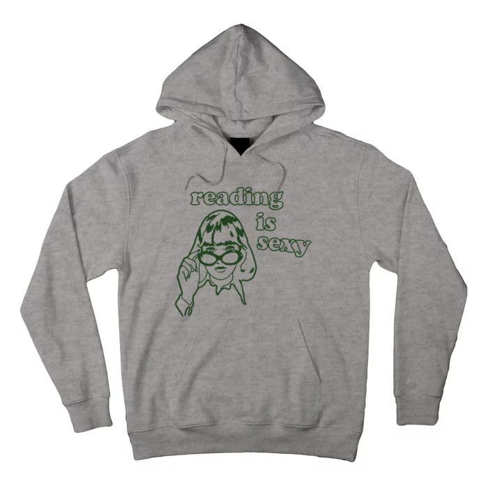 Reading Is Sexy Book Lover Tall Hoodie